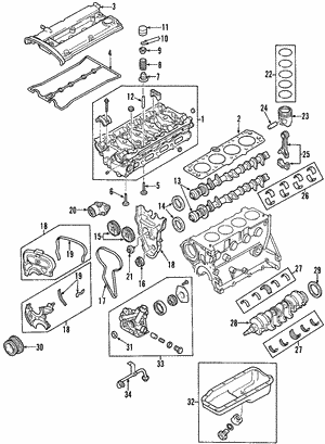 2004-2008 Chevrolet Engine Crankshaft 96385403 | Chevy OEM Parts