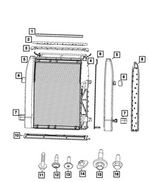 7JG37JXWAA - Doors, Door Mirrors and Related Parts: Roll Up Door Cover for Mopar Image