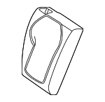 29792047011D08 - Body: Seat Back Cover for Mercedes-Benz Image