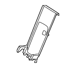 20697300001D03 - Body: Armrest Base for Mercedes-Benz Image