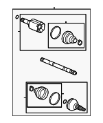 13219092 - : Axle Assembly for Saab: 9-5 Image