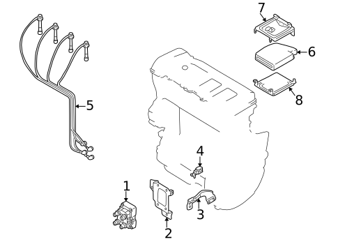 Powertrain Control for 1999 Mazda 626 #0