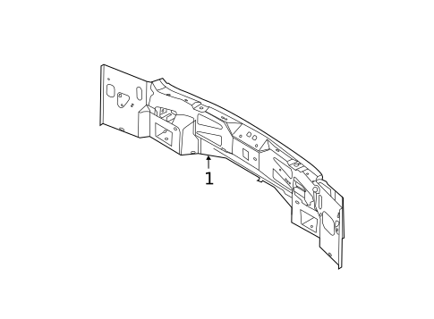 Rear Body for 2012 Lincoln MKX #0