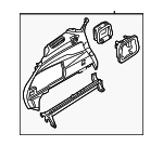 39849223 - Body: Quarter Trim Panel for Volvo: V60, V60 Cross Country Image