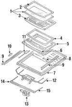 F1CZ58502C26A - Body: Cover for Ford: Escort | Mercury: Tracer Image