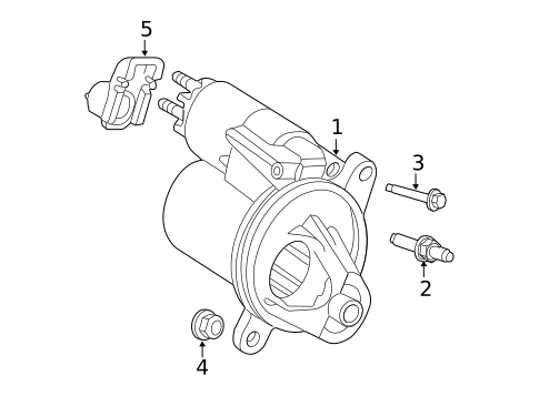 Starter & Related Components for 2010 Lincoln Navigator #0