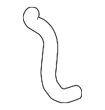 195025G0A50 - Cooling System: Lower Hose for Honda: Accord Image