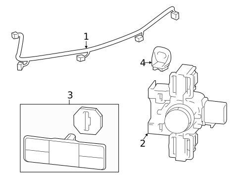 Electrical Components for 2014 Lexus GS350 #0
