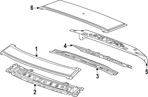 Roof & Components for 2025 GMC Sierra EV #0