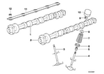 11341435480 - Engine: Intake Valve for BMW Image