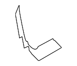 876321JB6C - Body: Seat Back Cover Silencer for Nissan: Quest Image