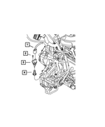 6501714 - Speedometer Pinions: Hex Head Screw And Washer for Mopar Image