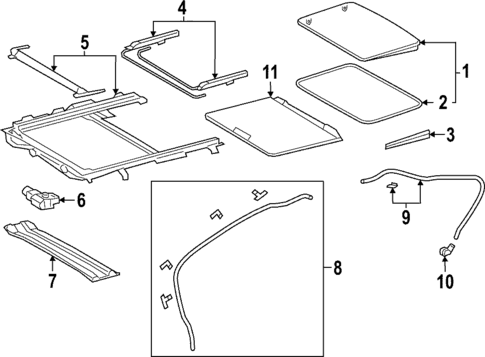Sunroof for 2025 Toyota Corolla Cross #0