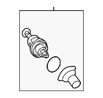 12591884 - Cooling System: Thermostat Housing for GM Image