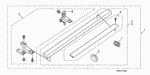 8L33SZA10005 - Accessory Components: END CAP ASSY. A for Honda Image