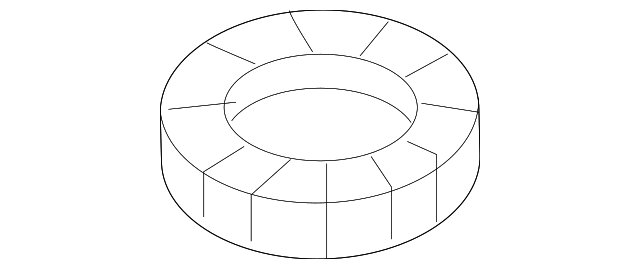 Filler Cap Seal - Porsche (WHT-004-793)