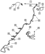 4779160AB - : Brake Tube Junction Block, Without Abs for Mopar Image