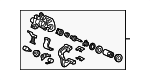 43018SNAA11 - Brakes: Caliper for Honda: Civic Image