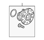 42200SNAA52 - Brakes: Hub &amp; Bearing for Honda: Civic Image