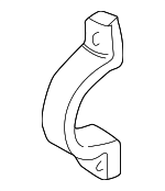 8A0511439 - Suspension: Clamp for Audi: 90 Quattro, A4, A4 Quattro, A6 Quattro, Allroad Quattro, RS4, S4, S6, TT, TT Quattro Image