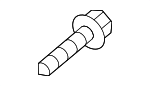 1249204123 - Body: Windshield Pillar Trim Screw for Hyundai Image