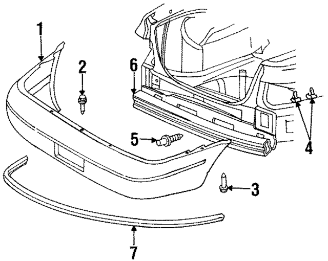 4630423 - Body: Bumper Trim for Mopar Image