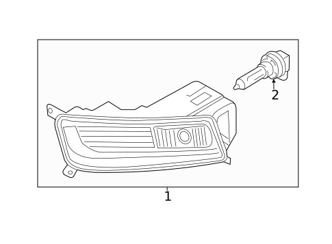 Bulbs - Chassis for 2014 Volkswagen CC #2