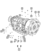 68020019AB - AS66RC; 6-Speed; Automatic Transmission: Transmission Case Plug for Mopar Image