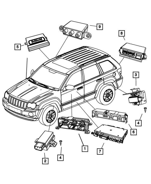 4602922AE - Electrical: Door Module for Mopar Image image