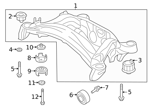 Suspension Mounting for 2019 Mercedes-Benz SLC43 AMG #0