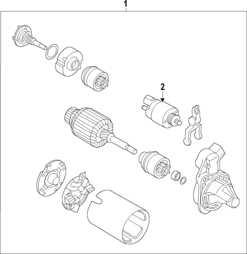 Starter for 2025 Kia Soul #0