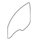 51337003010 - Body: Door Glass for BMW: 745i, 745Li, 750i, 750Li, 760i, 760Li, Alpina B7 Image