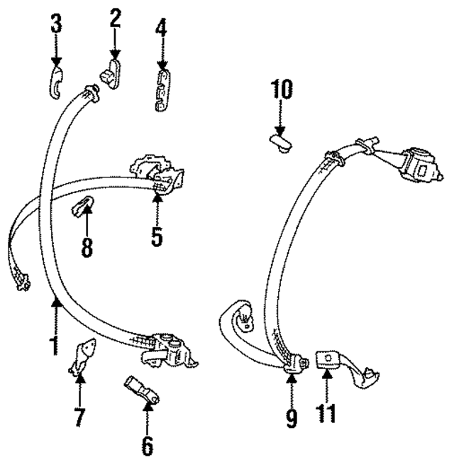 733601626004 - : Retractor for Toyota Image