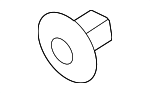 91512SED003 - Body: Quarter Panel Splash Shield Clip for Honda Image