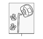 74480TBGA00 - : Fuel Pocket for Honda: Civic Image