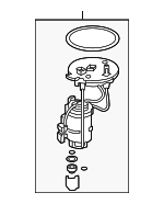 17048TLAA02 - Fuel System: Fuel Filter for Honda Image