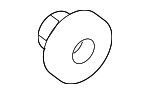 11900451 - Electrical: License Lamp Nut for Saab Image