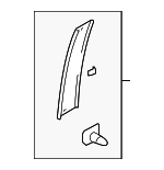 4L0837902Y9B - Body: Applique for Audi: Q7 Image