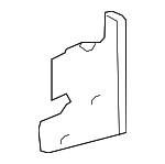 2147301202 - Body: Lower Hinge for Mercedes-Benz Image