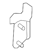 2147301002 - Body: Upper Hinge for Mercedes-Benz Image