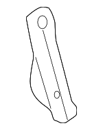 8724167DA0T01 - Body: Seat Latch Cover for Suzuki Image
