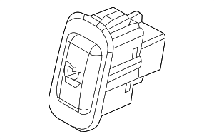 SW9245 - Body: Motorcraft™ Power Seat Switch for Ford Image