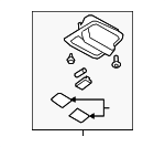 92151SG070LO - : Map Lamp Assembly for Subaru: Forester Image