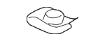 124101161 - Body: Ft Fender Liner Nut for Nissan Image