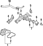 19410P8AA00 - : Thermostat Housing for Acura Image