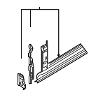 8F0809837A - Body: Hinge Pillar for Audi: RS5 Image