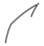 82540N9000 - Body: Run Channel for Hyundai: Tucson Image