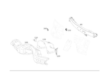 2536206800 - Front-End Assembly, Front Panel: Crossmember for Mercedes-Benz: GLC300, GLC43 AMG, GLC63 AMG, GLC63 AMG S Image