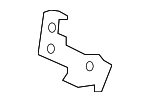 53753SNBP02 - Steering: Gear Assembly Stay for Honda: Civic Image