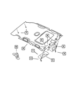 TF82MF1AA - : Visor Clip for Mopar Image